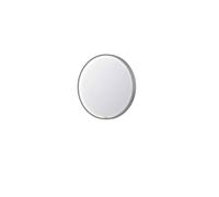 INK SP24 Miroir - 60x4x60cm - LED en bas et en haut changement de couleur - dimmable - Chauffage de miroir - rond - dans un cadre en acier - aluminium inox brossé 8409313