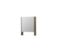 Ink spk3 armoire de toilette avec double porte en miroir, 1 porte avec étagère ouverte et prise de courant/interrupteur 1110020