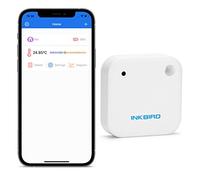 Inkbird IBS-TH2 Thermomètre Connecté Bluetooth Magnétique Étanche IPX4 | Contrôle APP, Enregistreur Temperature, Alarme Notification, Exportation Données, Maison Frigo Chambre Cave Serre Reptile