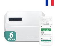 INKBIRD IIC-600-WIFI Programmateur arrosage minuterie/contrôleur de système d'arrosage/d'irrigation WiFi, 6 voies, contrôleur APP