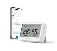 Inkbird Thermomètre Hygromètre Bluetooth, ITH-21-B Moniteur de Température et d'Humidité avec Contrôle APP, Exportation de Données pour Maison,Bureau,Cave à vin,Mini Serre