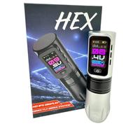 INKgrafiX® HEX Chrome Sans fil Stylo de tatouage professionnel HD Batterie de qualité supérieure