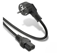 InLine 16810E 3m CEE7/7 Schuko Coupleur C15 Noir câble électrique - Cables électriques (Mâle/Femelle, Noir, 3 m, CEE7/7, Coupleur C15, Courbe)