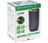 InLine® Aroma Diffuser Home & Car, sans eau, lumière d'ambiance, accu
