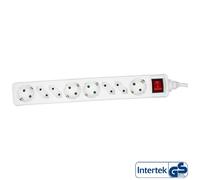 Inline Bloc multiprise 8 prises - Blanc