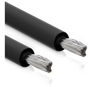 InLine® Câble d'installation solaire au mètre H1Z2Z2-K 4mm² noir 50m