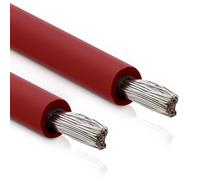 InLine® Câble d'installation solaire au mètre H1Z2Z2-K 6mm² rouge 25m