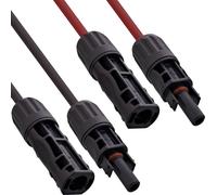 InLine® kit de rallonge câble solaire in iche solaire 4mm² noir/rouge 12,5m
