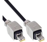 InLine Netzwerk-Kabeltrommel IP67 Outdoor PUR Harting - Cat.6A S/FTP - 50m (78593H)