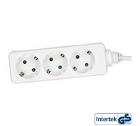 Inline Power Strip 3 ports - Blanc