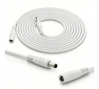 InLine® Rallonge DC Mâle/Femelle 5,5 x 2,1 mm AWG 18 Blanc 0,5 m