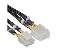 InLine Rallonge électrique Interne 26630 A 2 x 4 Broches vers 8 Broches Femelle 0,3 m