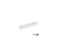 INLINE - Steckdosenleiste - Schuko 6-Fach - 230V - 3500W - 5m - Weiss