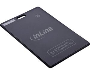 InLine® Wallet Finder, carte intelligente pour le porte-monnaie, recharge Qi,100mAh, IPX5