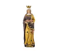 Inmaculada Romero IR Figurine Reine Sainte Elizabeth 20 Cm. Sculpture en Résine Saint Patron du Troisième Ordre Franciscain
