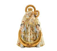 Inmaculada Romero IR Figurine Vierge De l'image Pin 18Cm. Patronne De Teror Ornement Canaries Et De Résine De Décoration