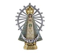 Inmaculada Romero IR Figurine Vierge De Lujan 25 Cm. Supports De Sculpture De Protection Socle en Résine Demi-Lune