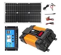 Inn panneau solaire pliable 18w - Roame - 12v-220v panneau solaire alimentation secours idéal pour les vacances le travail borne p