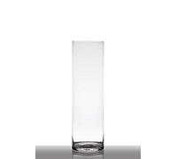 INNA-Glas Vase à Fleurs, Cylindre/Rond, Transparent, 50cm, Ø15cm | en Verre Sansa - Vase Transparent/Vase cylindrique