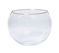 innaGLAS Bougeoir Diana, Boule/Rond, Transparent, 10cm, Ø10,5cm/Ø13cm - Vase Boule/Porte-Bougie