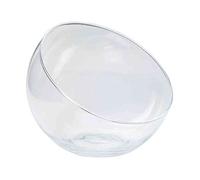 innaGLAS Bougeoir Diana, Boule/Rond, Transparent, 13cm, Ø15,5cm - Coupe décorative/Photophore