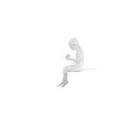 Seletti - Lampe de table Blanc