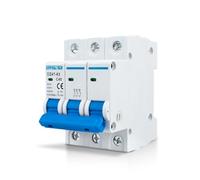 Innfeeltech 1 PC 40 Amp courant 230V disjoncteurs en miniature MCB triple pôle pour le montage de rail DIN