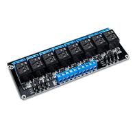 Innfeeltech 1 pc module relais DC 5V relais 8 canaux avec optocoupleur niveau haut ou bas carte d'extension de déclenchement