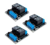Innfeeltech 3pcs DC 24V relais Module 2 canaux avec couplage optique haut ou bas niveau trigger carte d'extension