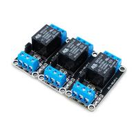 Innfeeltech 3pcs DC 5V relais Module 1 canal avec couplage optique haut ou bas niveau trigger Extension Board