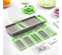 InnovaGoods Mandoline râpe pliable Choppie 6 en 1 – compacte et légère, coupe & râpe