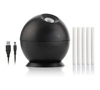InnovaGoods® Mini humidificateur diffuseur d'arômes Noir InnovaGoods, humidifie et parfume l'air, avec fonction d'humidificateur, diffuseur d'arômes, design compact et élégant, idéal pour la maison.