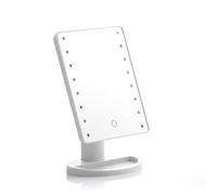 InnovaGoods® Miroir de table LED tactile Perflex, illumine votre visage et perfectionnez votre maquillage, avec fonction miroir LED, tactile et design élégant, idéal pour la salle de bains et la coiff