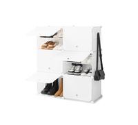 Innovagoods Organisateur chaussures modulaire - Blanc