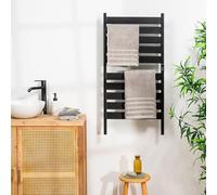 InnovaGoods Sèche-serviettes électrique Towarall 260W 10 barres mural/sur pied 55°C Noir