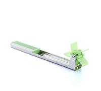 InnovaGoods - Tailleur de Pastèque en Cubes, Coupe Rapide et Uniforme, Poignée Ergonomique, Idéal pour Pastèque et Melon, Vert, Acier Inoxydable