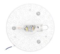 INNOVATE Kit de conversion Plafonnier LED Rétrofit Installation magnétique | Kit de conversion Plafonnier LED [168 mm 24W] Détachées pour ventilateurs de plafond LED Remplacement fluorescent cuisine