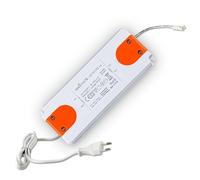 INNOVATE Transformateur LED 24V 0-50W DC LED 230V avec connecteur Mini-AMP | Bloc d'alimentation LED 24 V CC Convertisseur de tension 230 V vers 24 V IP20 sans charge minimale I Transformateur LED 24 V