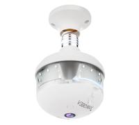 InnovTec Caméra de Surveillance wi-FI sans Fil 3mp Permet l'accès à Distance Via téléphone Mobile Vision Nocturne à Double Lampe