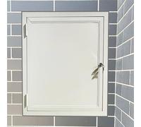Innovz Panneau D'accès Extérieur, Porte D'accès au Vide Sanitaire du Grenier, Trappe D'accès en Panneau Alvéolaire Insonorisé en Aluminium(28x28in(71x71cm))