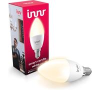 innr Ampoule Connectée Zigbee E14 Bougie, Fonctionne avec Hue* et Alexa (Pont Requis), Ampoule Blanc Chaud, LED Lampe, Intensité Variable, 470 lumens - 1 pièce