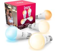 innr Ampoule Connectée Zigbee E27, Fonctionne avec Hue* et Alexa (Pont Requis), Lampe Blanc Chaud à Froid, Ampoules LED, Intensité Variable, 1190 lumens - 4 pièces