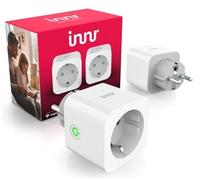 Innr Prise Connectée Zigbee, Fonctionne avec Hue*, Home Assistant et SmartThings, Répéteur Zigbee, Prise Alexa avec Contrôle de l'énergie, Smart Plug, 2 pièces
