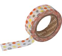 INNSPIRO Ruban masking tape Washi griffes 15 mm x 10 m Série Floral