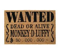 Inny Paillasson Décoratif Motif Monkey D. Luffy 40x60cm Antidérapant Beige