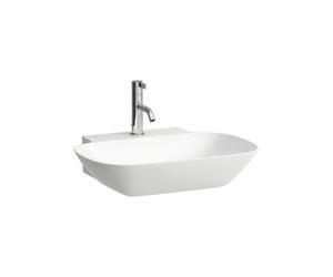 Ino lavabo non percé 560x450x120mm graphite mat - LAUFEN H8103027581091