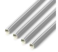 cablefix 2201-WH Goulotte de câble (L x l x H) 1000 x 8 x 7 mm 4 pc(s) blanc