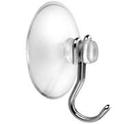 INOFIX - Crochet à ventouse Ø35mm transparent par 4 en blister