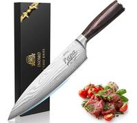 INOMO Couteau de cuisine pour hommes - Cadeau d'anniversaire de papa - Noël - Fête des pères