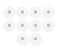 INOOMP 10 Pièces Petites Ventouses à Vide PVC Vis M4, 5,3 CM | Fixation Antidérapante, pour Fenêtres et Tables en Verre, Usage Simple sans Perçage, Support Discret